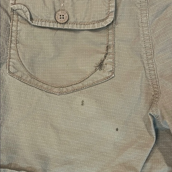 The North Face Green Cargo Shorts Outdoor Essential - Picture 4 of 4